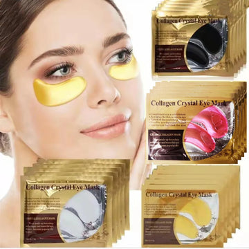 Gold Collagen Crystal Eye Mask - Erase Puffiness, Reveal Radiance
