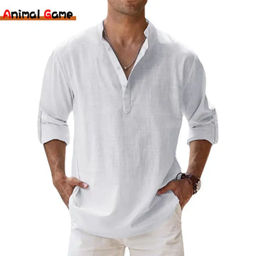Premium Cotton Men's Casual Shirt – Breathable, Durable & Stylish