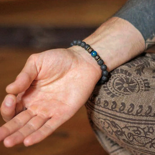 EmbraceNature Volcanic Stone Bracelet - Natural Power. Timeless Fashion