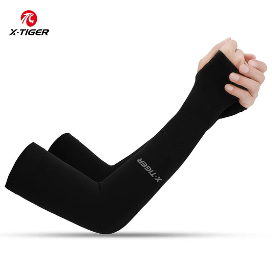 X-TIGER Ice Silk Cycling Sleeves - Cool Comfort. Pro Performance