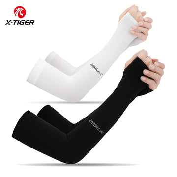 X-TIGER Ice Silk Cycling Sleeves - Cool Comfort. Pro Performance