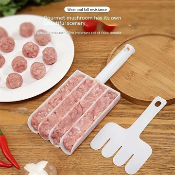 4-in-1 Rice-Meat Dumpling & Meatball Maker - Save Time, Cook Smarter