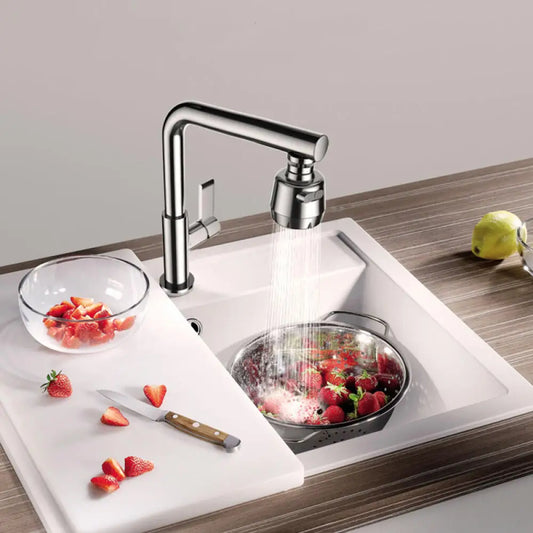 2/3 Modes Universal Kitchen Faucet Adapter 360 Rotation - Turn Your Faucet Into a Smart Cleaning Tool
