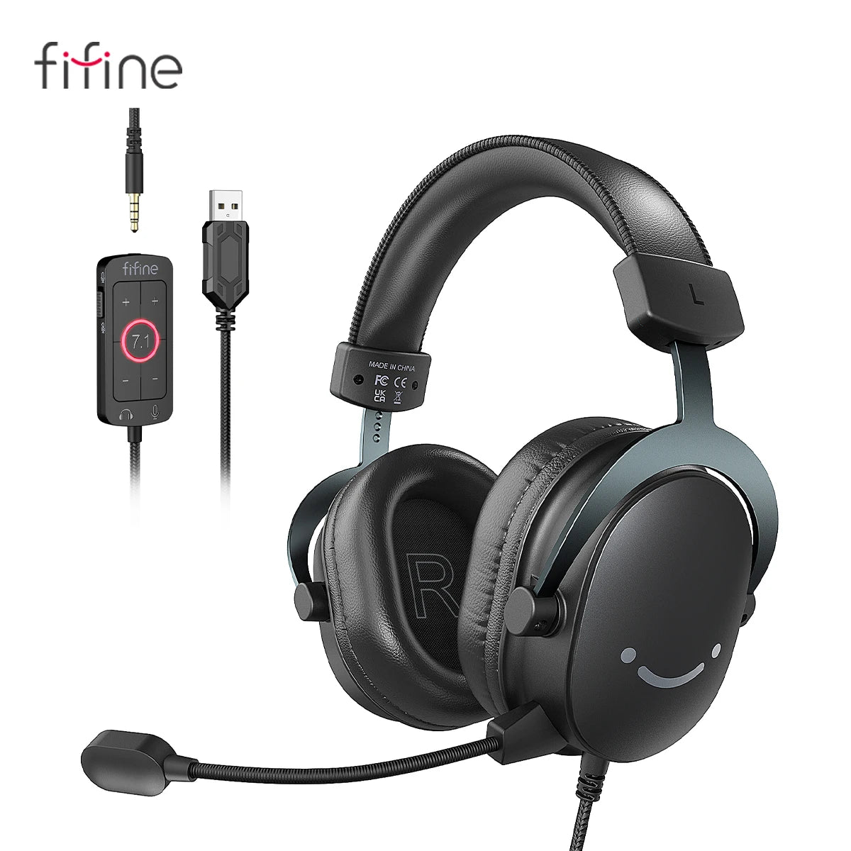 FIFINE Wired In-Ear Headphones - Your Music. Your Calls. Your Control.
