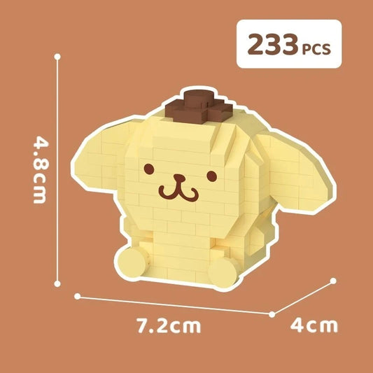 MINISO Hello Kitty & Friends Building Block Collection - From Blocks to Heartfelt Memories