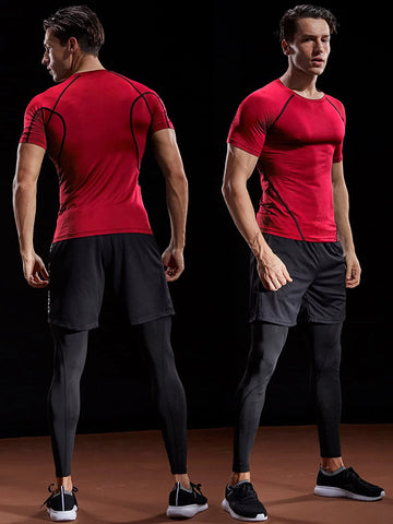 Men's Compression Training T-Shirt - 2025