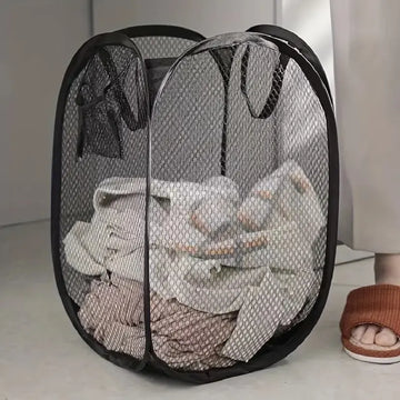 Portable Pop-Up Laundry Basket – Foldable, Durable & Space-Saving