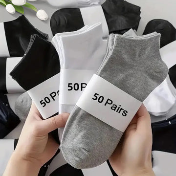 Men’s Casual Socks 5 Pairs Pack – Comfort and Durability for Everyday Wear