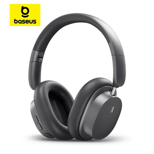 BASEUS Wireless Headphones - 70 Hours of Pure Sound, Zero Interruptions.