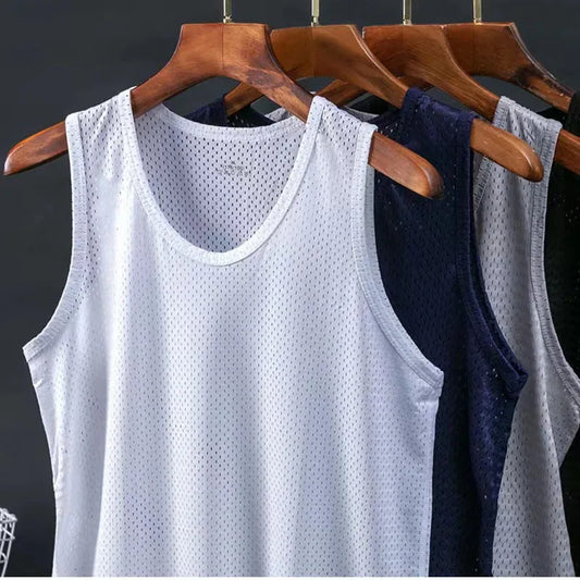 Men's Ice Silk Quick-Dry Tank Top 