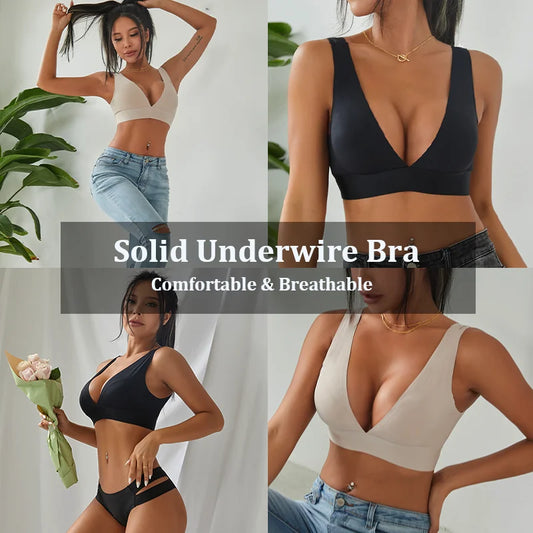 Women’s Seamless Padded Bra - Light, Comfortable & Supportive Meet Your New Daily Essential
