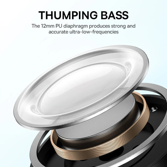 BASEUS True Wireless Earbuds  - Power Your Day with 33H Playtime.