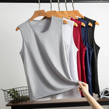 Men's Ice Silk Quick-Dry Tank Top 