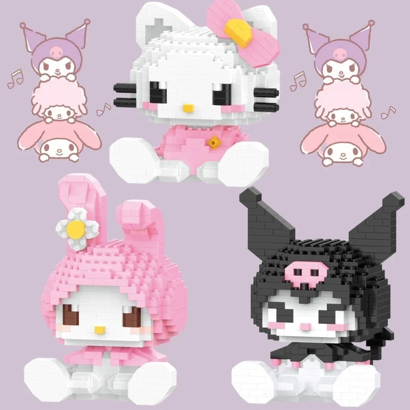 MINISO Hello Kitty & Friends Building Block Collection - From Blocks to Heartfelt Memories