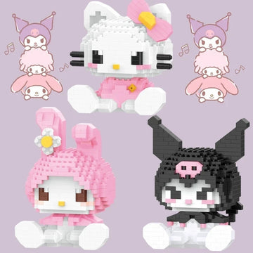MINISO Hello Kitty & Friends Building Block Collection - From Blocks to Heartfelt Memories