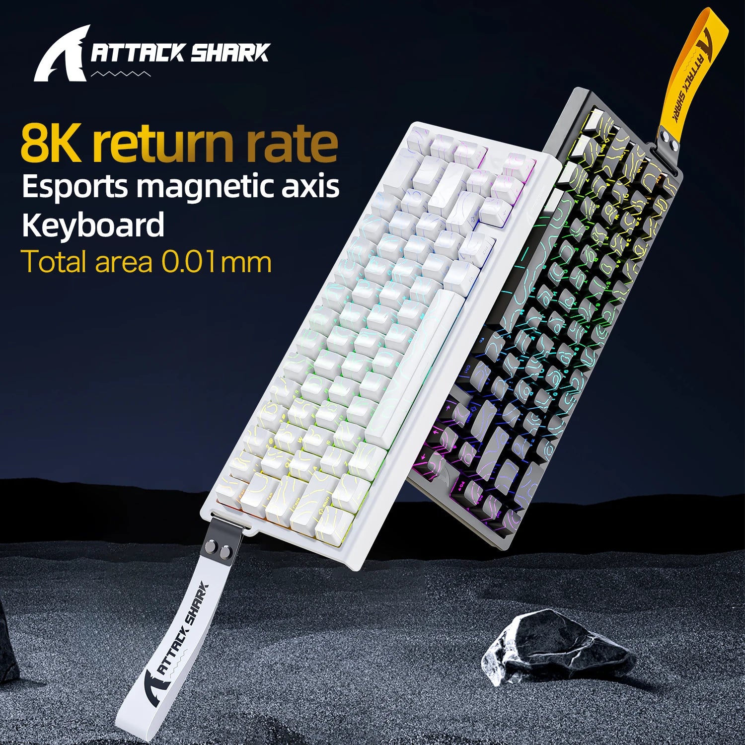 Attack Shark X68HE - Zero Delay. Zero Dead Zone. Total Victory.