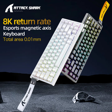 Attack Shark X68HE - Zero Delay. Zero Dead Zone. Total Victory.