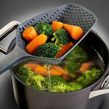 Large-Capacity Strainer Spoon - Strain Smarter, Not Harder