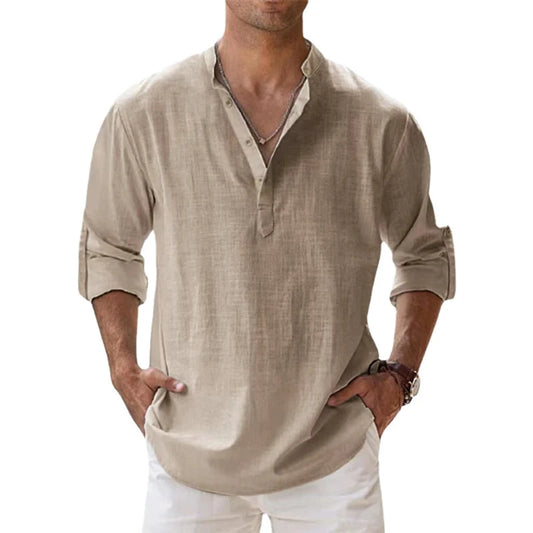 Premium Cotton Men's Casual Shirt – Breathable, Durable &amp; Stylish 