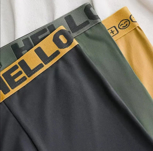 1/5 Pcs Men’s Boxer Shorts – Breathable Stretch Fit for Everyday Comfort