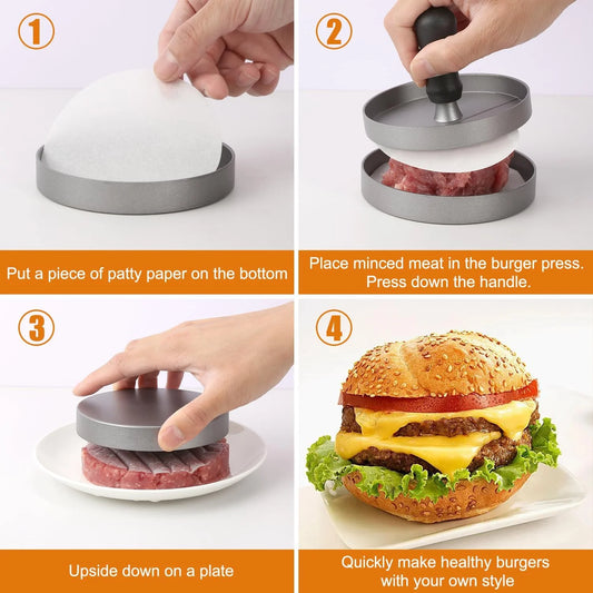 Burger Press Hamburger - Grill Like a Pro with Every Patty.