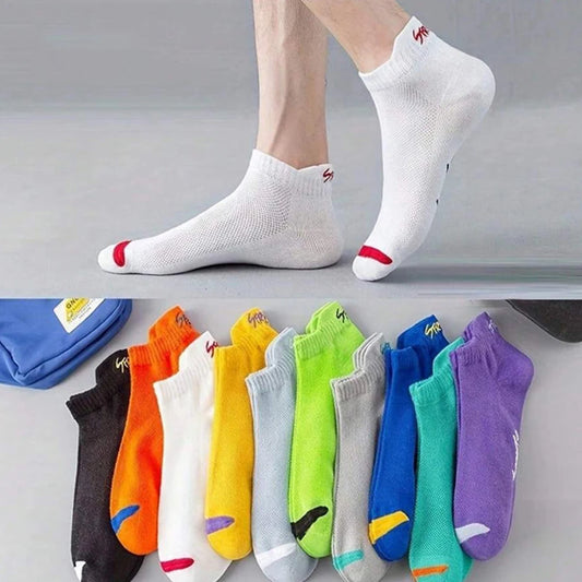 5/10/20/30 Pack of Men’s Low-Cut Casual Socks - Your Everyday Essential, Casual Socks That Last!