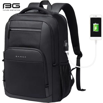 BANGE BG-1921 Oxford Backpack - USB Charging Port – Stay connected and charge devices on the move.