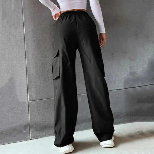 Women's Wide Leg Cargo Pants 