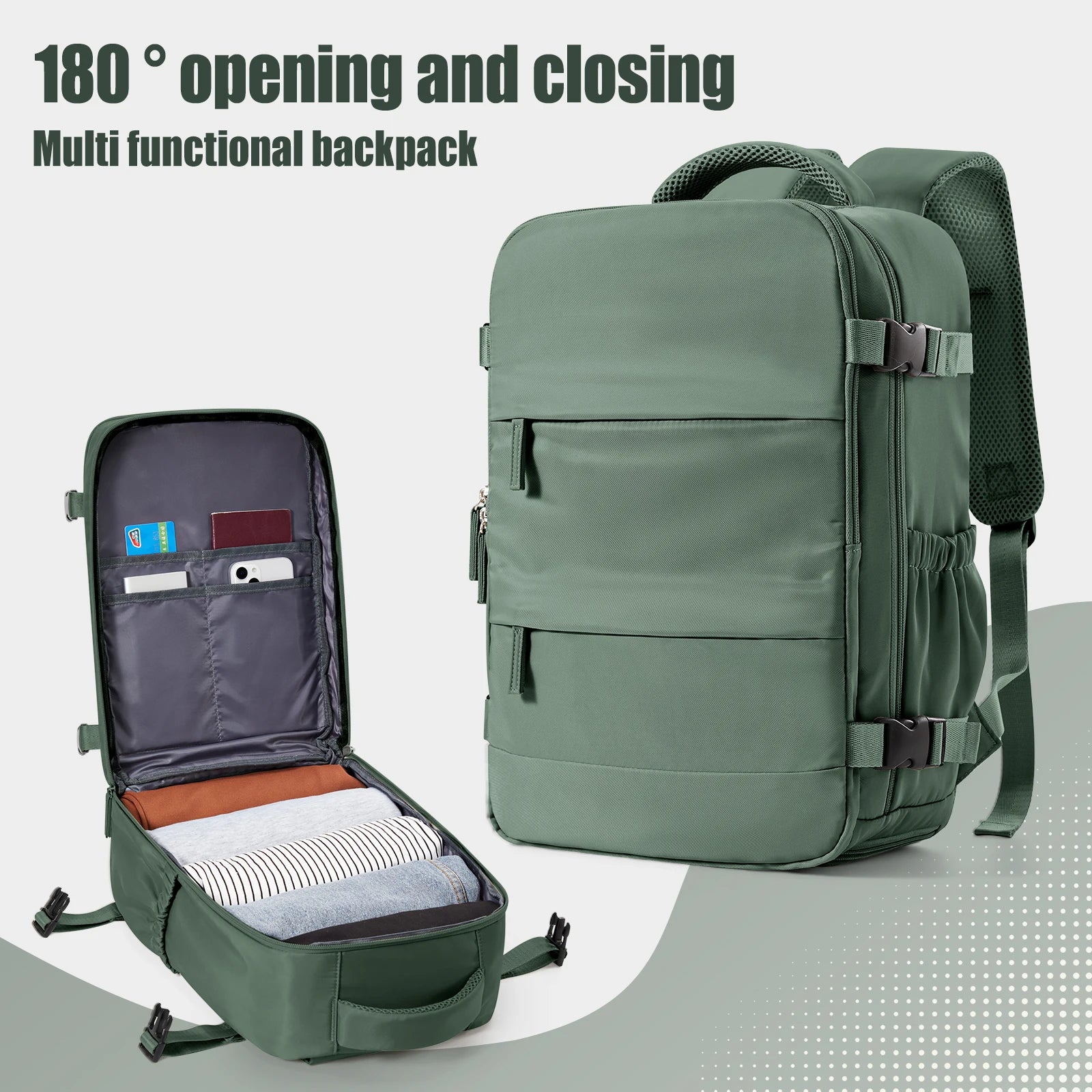 FLCC Casual Backpack - Your Life, Perfectly Organized.
