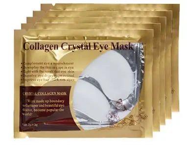 Gold Collagen Crystal Eye Mask - Erase Puffiness, Reveal Radiance