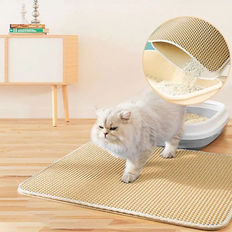 EVA Cat Cleaning Tool Waterproof Double Layer - Gentle Grooming, Happier Cats