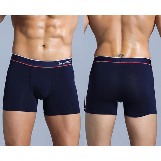 BONITOS Men’s Cotton Boxer Shorts (4-Pack) – Breathable Comfort & Perfect Fit for Everyday Wear