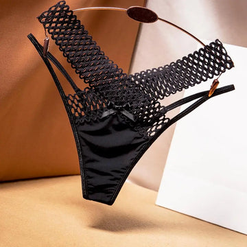 Seductive Women’s G-String Thong with See-Through Straps – Comfortable Daily Lingerie
