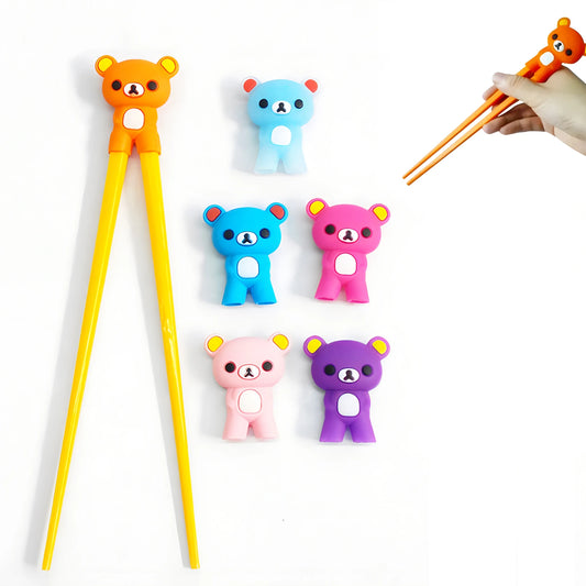 1pc - kids’ learning chopsticks - Cute. Safe. So Easy.