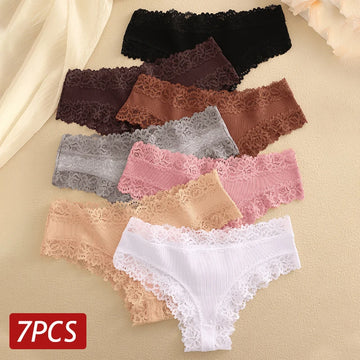 7PCS/Set Everyday Comfort, Sexy Lace Style – Feel Confident All Day